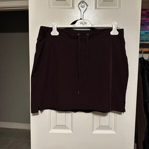 RBX Dark Brown Skort with Drawstring